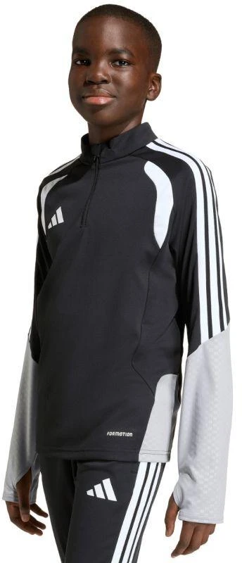 adidas Tiro 26 Konkurencijos treniruočių viršutinė dalis vaikams, juoda ir pilka KA7572