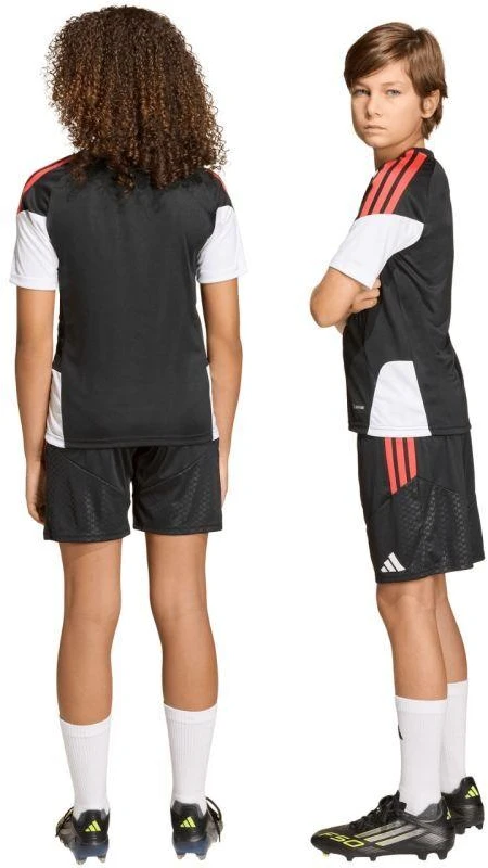 adidas Tiro 26 Konkurenciniai treniruočių šortai vaikams Juodi KA7657