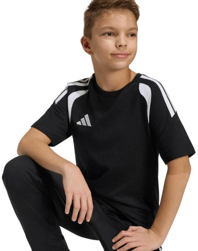 adidas Tiro 26 League marškinėliai vaikams, juodi JY7226