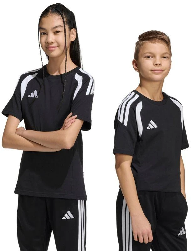 adidas Tiro 26 League marškinėliai vaikams, juodi JY7226