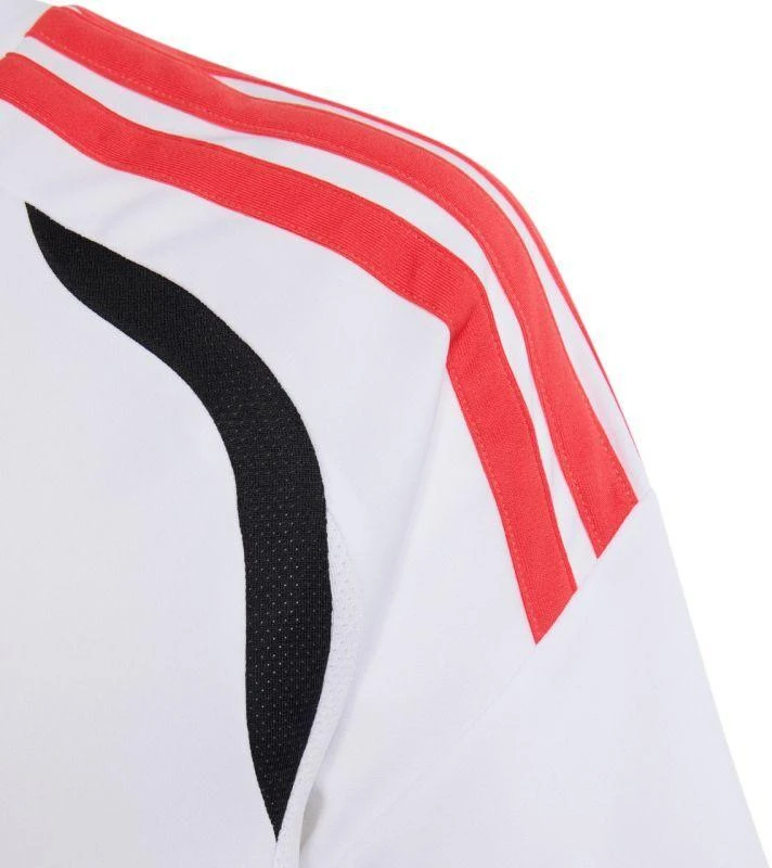 adidas Tiro 26 League marškinėliai vaikams, balti, juodi ir raudoni KR0369