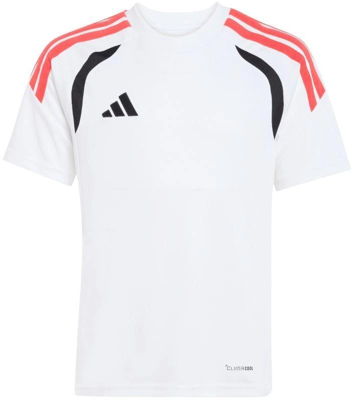 adidas Tiro 26 League marškinėliai vaikams, balti, juodi ir raudoni KR0369