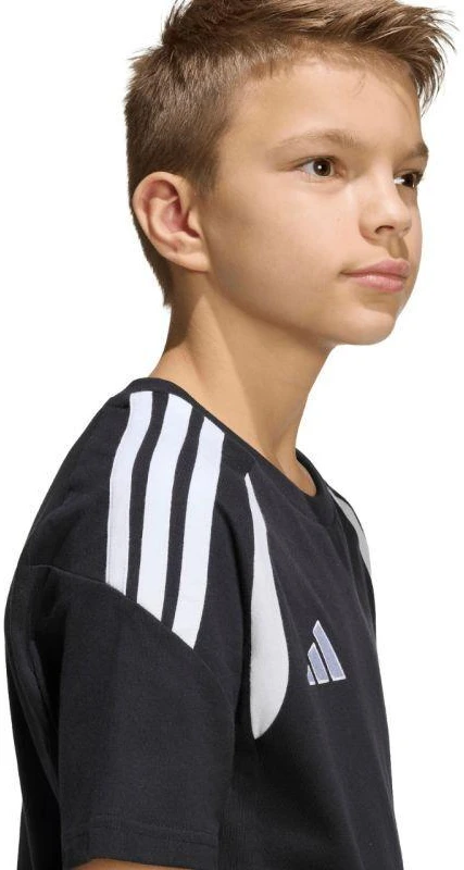 adidas Tiro 26 League marškinėliai vaikams, juodi JY7226