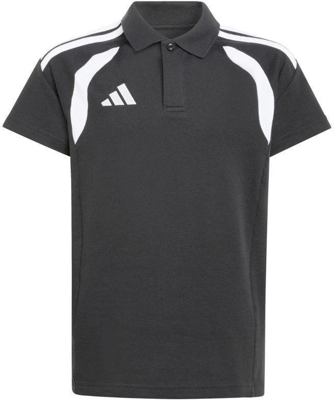 adidas Tiro 26 League polo marškinėliai vaikams, juodi, KF3407