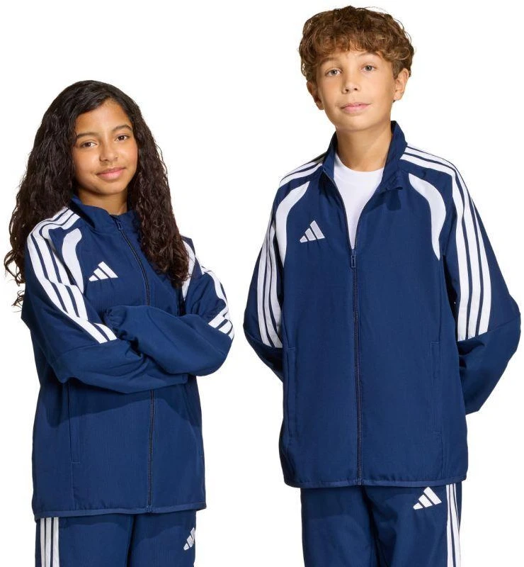 adidas Tiro 26 League Presentation tamsiai mėlynas džemperis vaikams KA6414