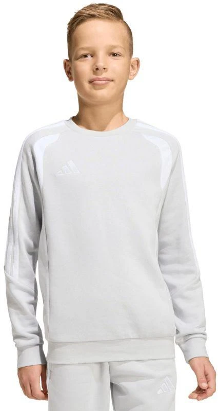 adidas Tiro 26 League Sweat Crew pilkas vaikiškas bliuzonas KF5823