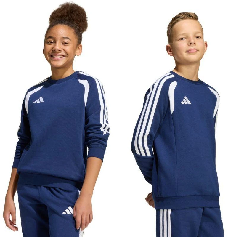 adidas Tiro 26 League Sweat Crew Tamsiai Mėlynas KF5821 Vaikams
