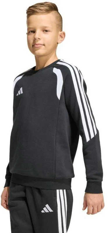 adidas Tiro 26 League Sweat Crew vaikiškas džemperis juodas KF5822