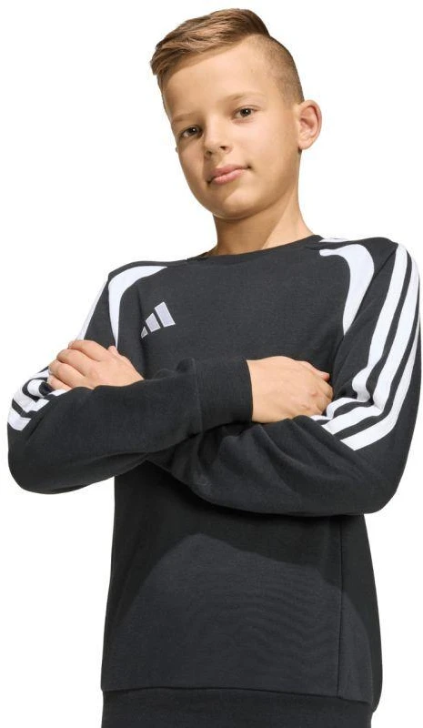 adidas Tiro 26 League Sweat Crew vaikiškas džemperis juodas KF5822