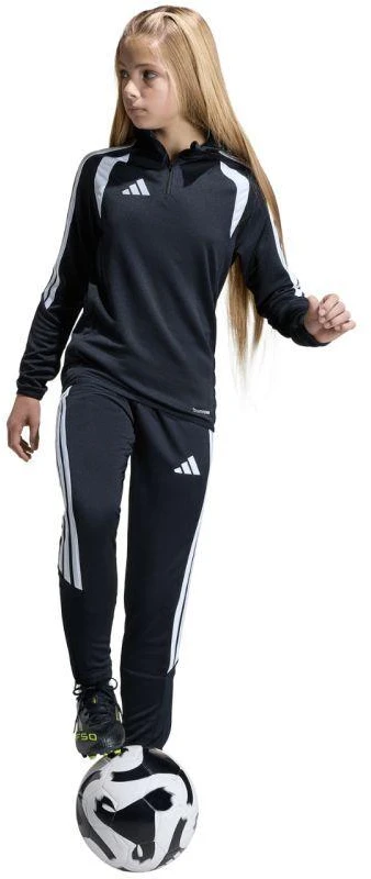 adidas Tiro 26 League Training Slim vaikams kelnės, juodos ir baltos JY7117