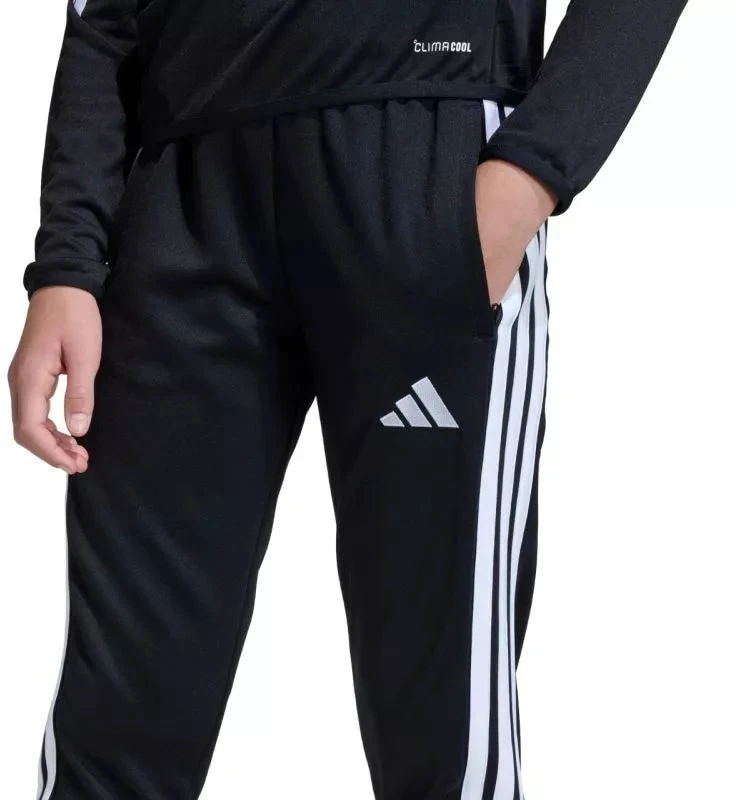 adidas Tiro 26 League Training Slim vaikams kelnės, juodos ir baltos JY7117