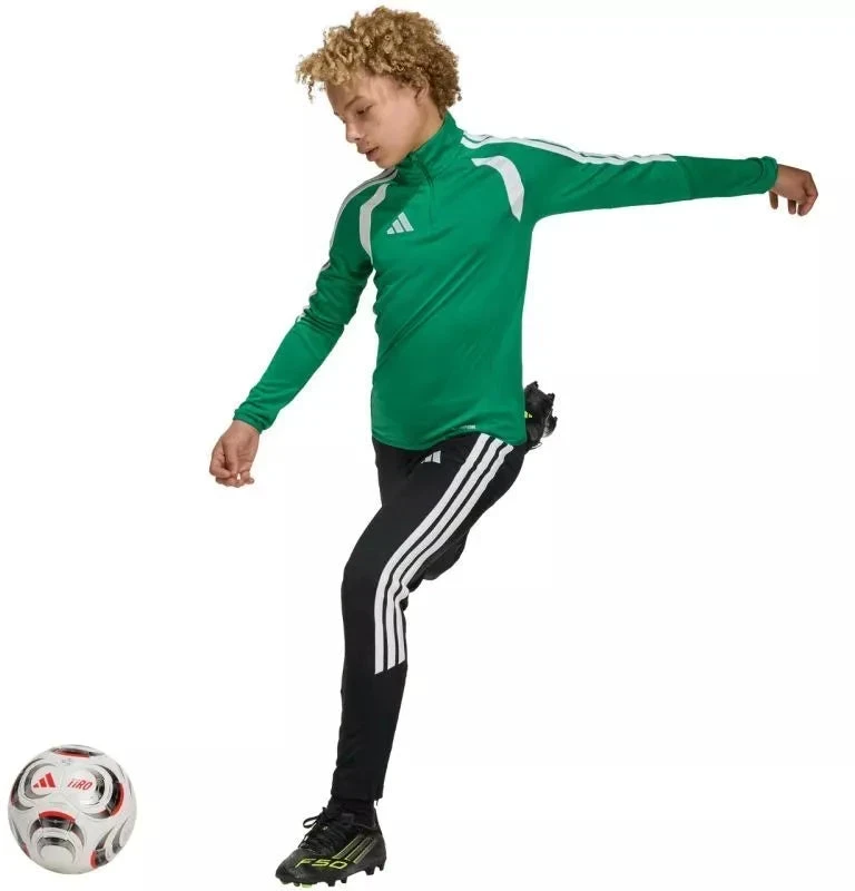 adidas Tiro 26 League Training Top žalias ir baltas vaikiškas džemperis JY7160