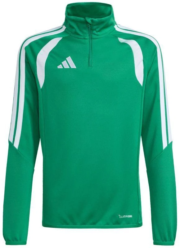 adidas Tiro 26 League Training Top žalias ir baltas vaikiškas džemperis JY7160