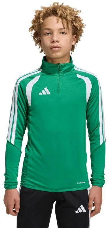 adidas Tiro 26 League Training Top žalias ir baltas vaikiškas džemperis JY7160