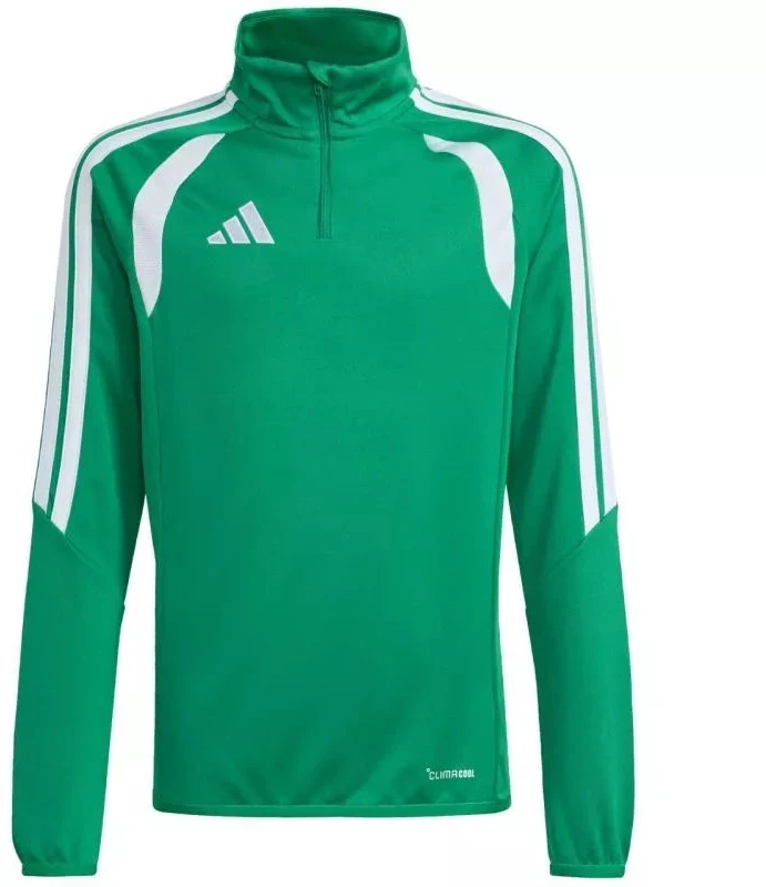 adidas Tiro 26 League Training Top žalias ir baltas vaikiškas džemperis JY7160