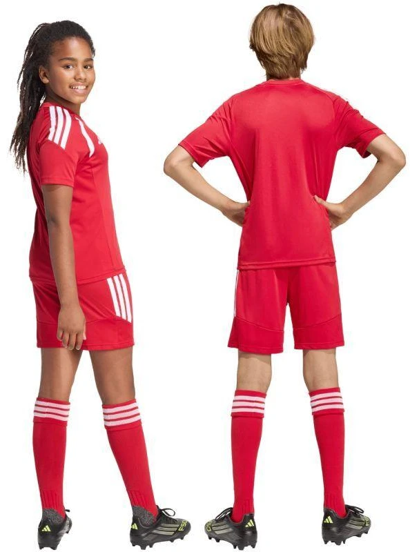 adidas Tiro 26 League vaikiški raudoni šortai KA8817
