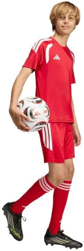 adidas Tiro 26 League vaikiški raudoni šortai KA8817