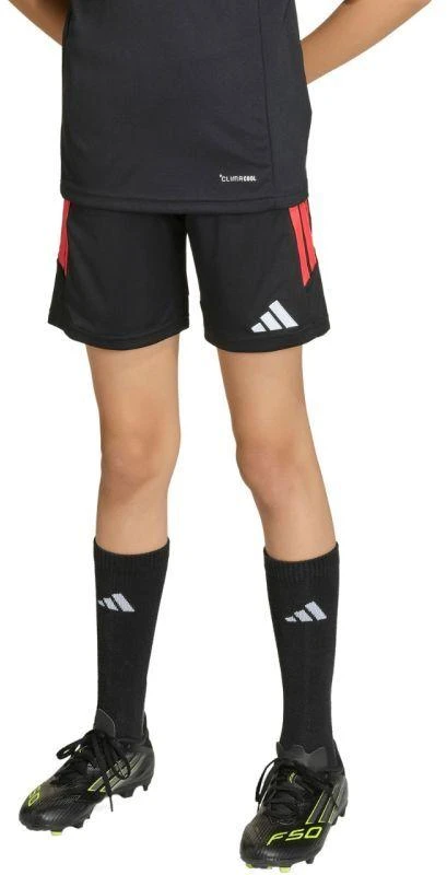 adidas Tiro 26 League vaikiški šortai juodi ir raudoni JY7148