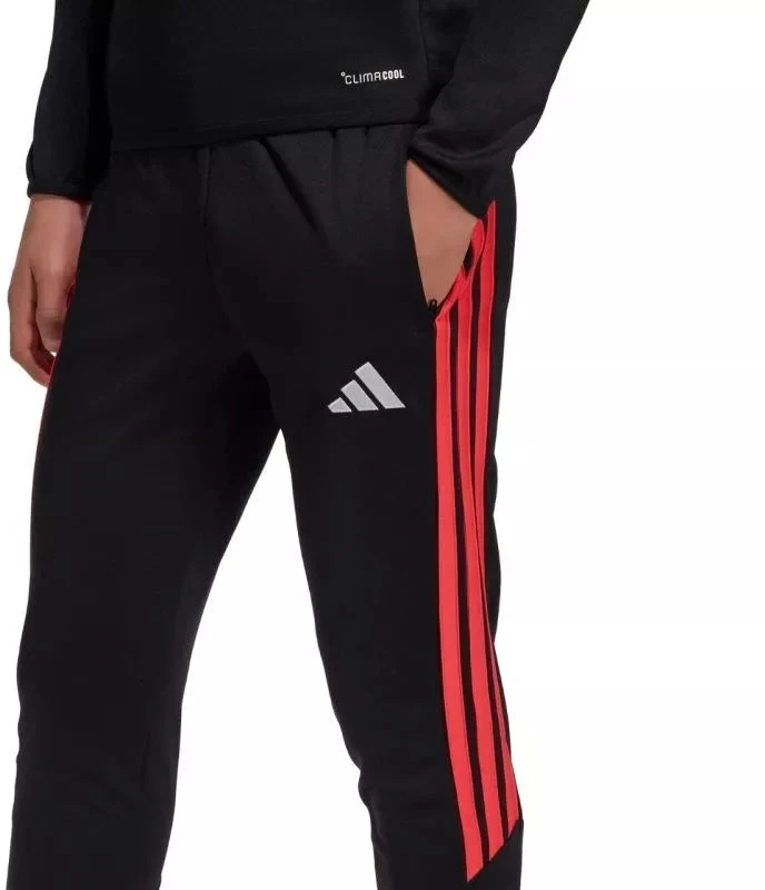 adidas Tiro 26 League vaikiškos kelnės juodos ir raudonos JY9677