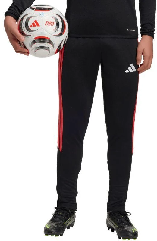 adidas Tiro 26 League vaikiškos kelnės juodos ir raudonos JY9677