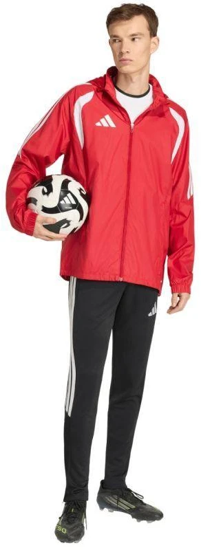 adidas Tiro 26 League vyriška vėjo striukė raudona JY9731