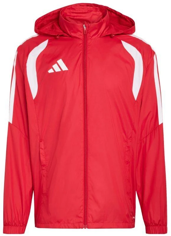 adidas Tiro 26 League vyriška vėjo striukė raudona JY9731