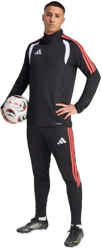 adidas Tiro 26 League Vyriškos Klasikinės Treniruočių Kelnės Juodos ir Raudonos JY7242