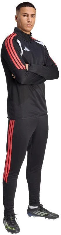 adidas Tiro 26 League Vyriškos Klasikinės Treniruočių Kelnės Juodos ir Raudonos JY7242