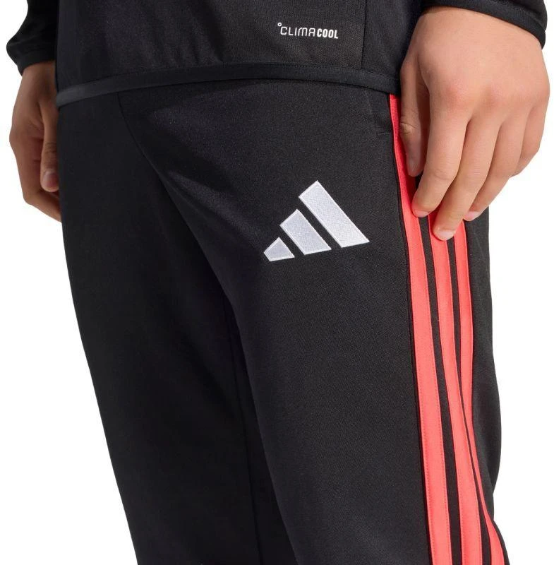 adidas Tiro 26 League Vyriškos Klasikinės Treniruočių Kelnės Juodos ir Raudonos JY7242