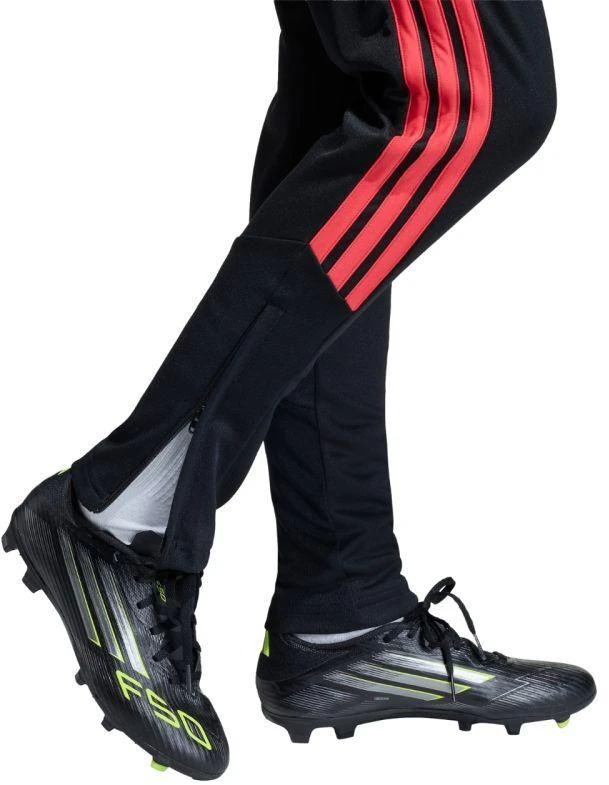 adidas Tiro 26 Lyga Slim vaikiškos kelnės juodos ir raudonos JY7115