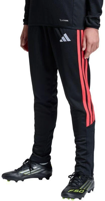 adidas Tiro 26 Lyga Slim vaikiškos kelnės juodos ir raudonos JY7115