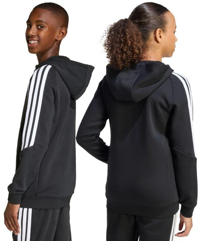 adidas Tiro 26 Lyga Sportinis džemperis su pilnu užtrauktuku Vaikams Juodas KF3324