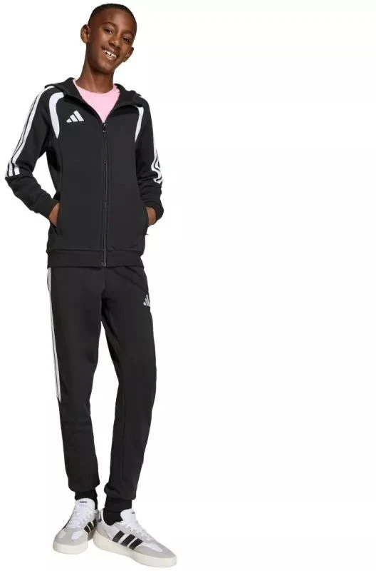 adidas Tiro 26 Lyga Sportinis džemperis su pilnu užtrauktuku Vaikams Juodas KF3324
