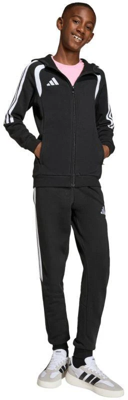 adidas Tiro 26 Lyga Sportinis džemperis su pilnu užtrauktuku Vaikams Juodas KF3324