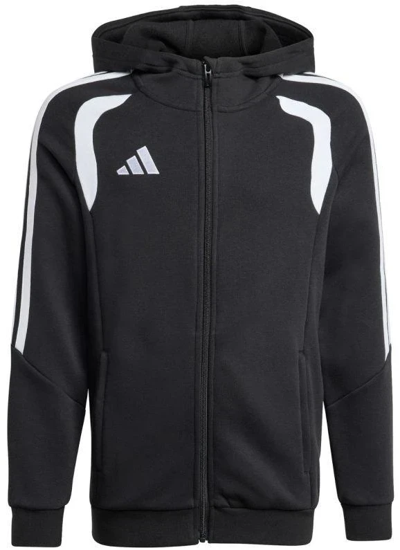adidas Tiro 26 Lyga Sportinis džemperis su pilnu užtrauktuku Vaikams Juodas KF3324