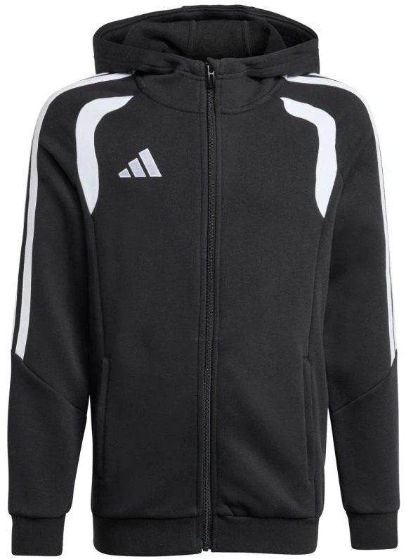 adidas Tiro 26 Lyga Sportinis džemperis su pilnu užtrauktuku Vaikams Juodas KF3324