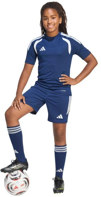 adidas Tiro 26 Lyga Tamsiai Mėlynos Vaikiški Šortai KA8821