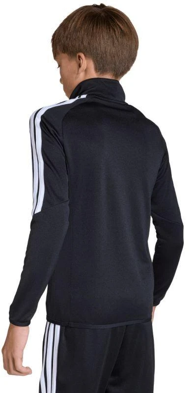 adidas Tiro 26 Lyga treniruočių viršutinė dalis, juoda ir balta JY7161, vaikiškas džemperis