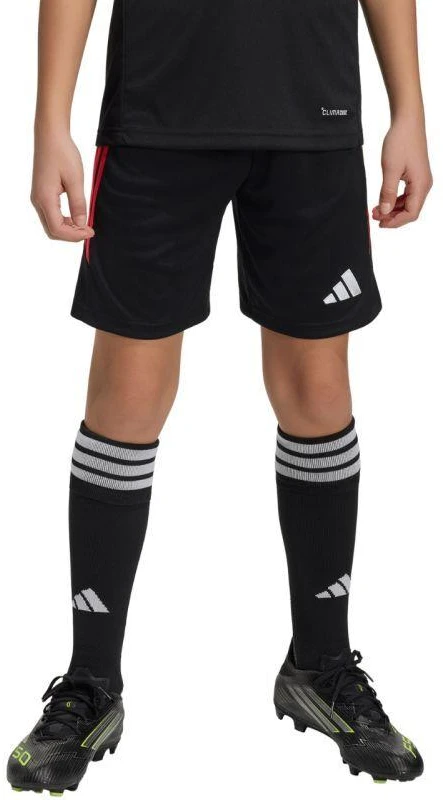 adidas Tiro 26 Lyga vaikiški šortai, juodi ir raudoni, KA8814