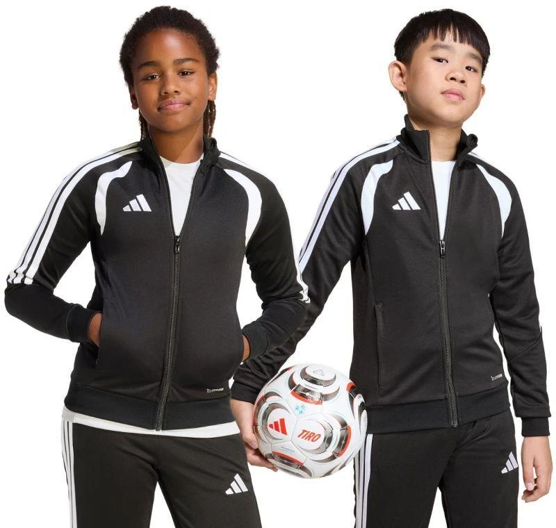 adidas Tiro 26 Lygaus treniruočių vaikiškas džemperis juodas JY7202