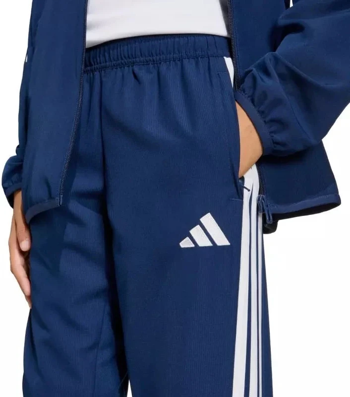 adidas Tiro 26 Lygos pristatymo tamsiai mėlynos vaikiškos kelnės JZ9052