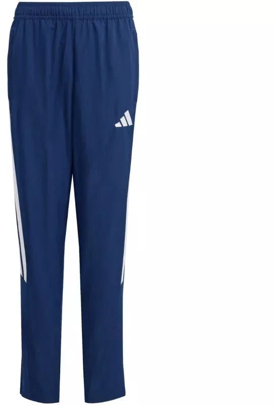 adidas Tiro 26 Lygos pristatymo tamsiai mėlynos vaikiškos kelnės JZ9052
