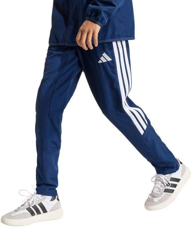 adidas Tiro 26 Lygos pristatymo tamsiai mėlynos vaikiškos kelnės JZ9052
