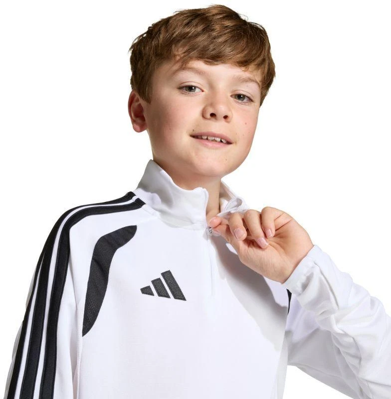 adidas Tiro 26 Lygos treniruočių džemperis vaikams Baltas KC3696
