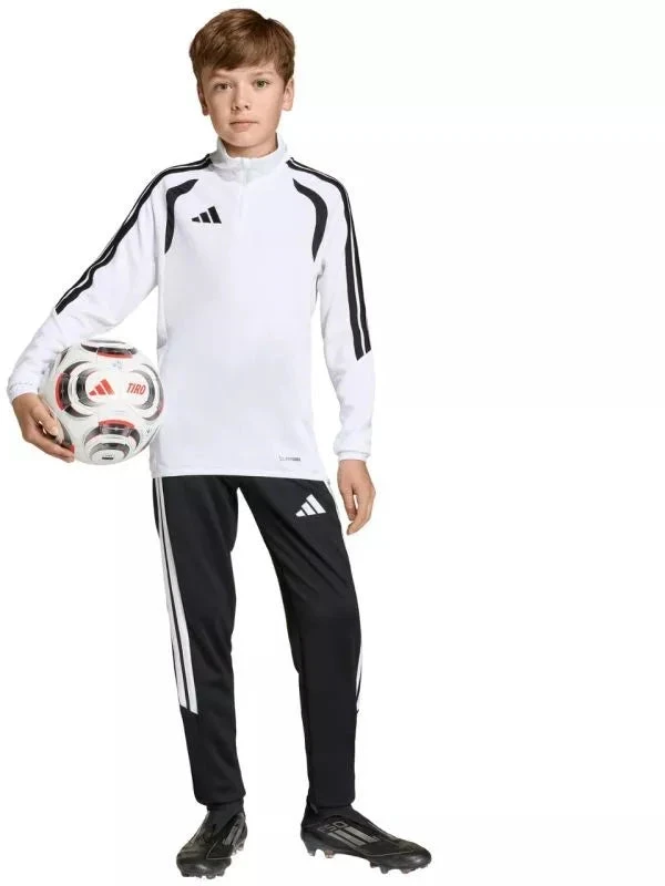 adidas Tiro 26 Lygos treniruočių džemperis vaikams Baltas KC3696