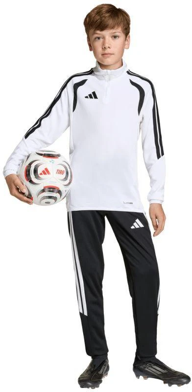 adidas Tiro 26 Lygos treniruočių džemperis vaikams Baltas KC3696