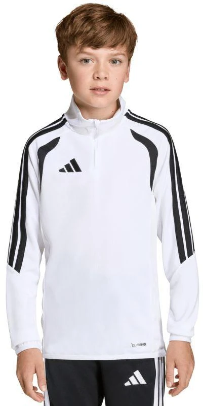 adidas Tiro 26 Lygos treniruočių džemperis vaikams Baltas KC3696