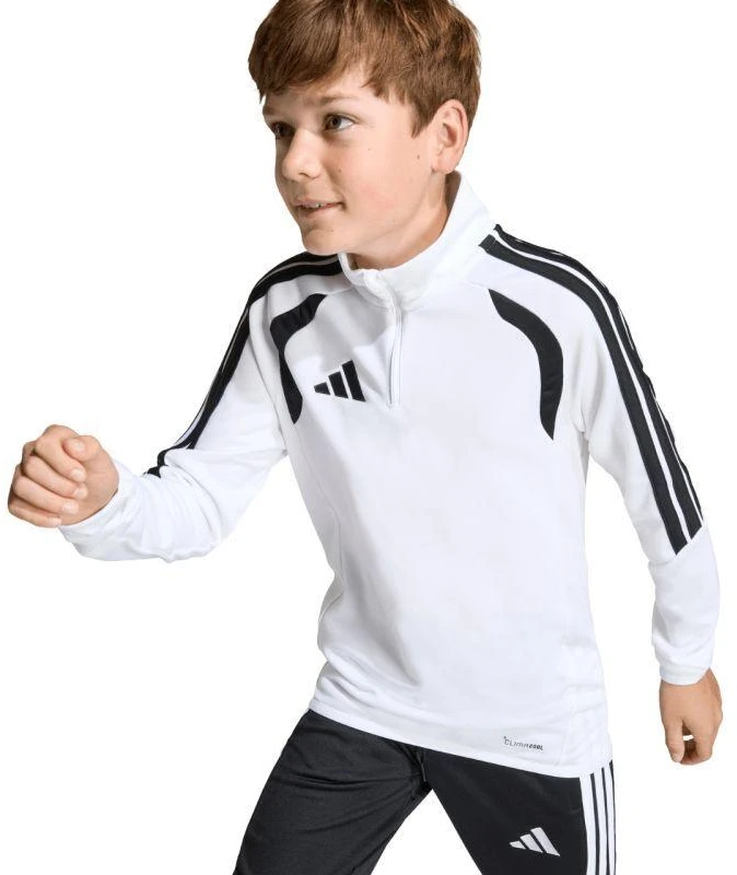 adidas Tiro 26 Lygos treniruočių džemperis vaikams Baltas KC3696