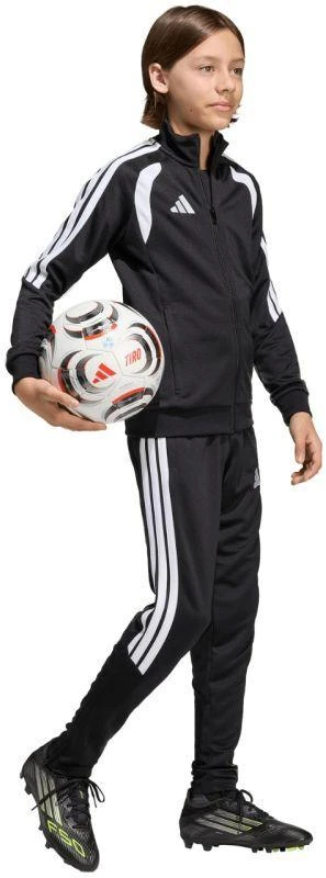 adidas Tiro 26 Lygos treniruočių paprastos vaikiškos kelnės juodos JY9680