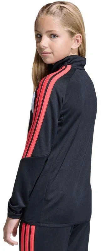 adidas Tiro 26 lygos treniruočių viršus vaikams, juodos, baltos ir raudonos spalvos, JY7159